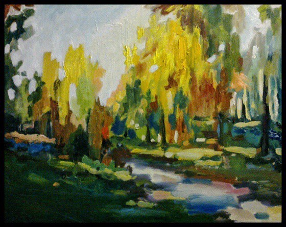 Живопись: Осенний пейзаж