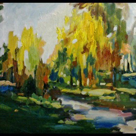 Живопись: Осенний пейзаж