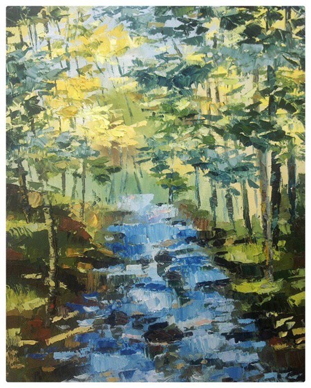 Живопись: "Ручей"